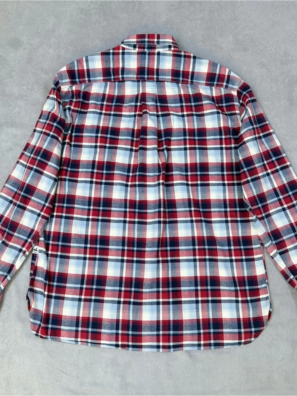 Atlantic Rancher Company Men’s XL Plaid Flannel Shirt Made in Portugal